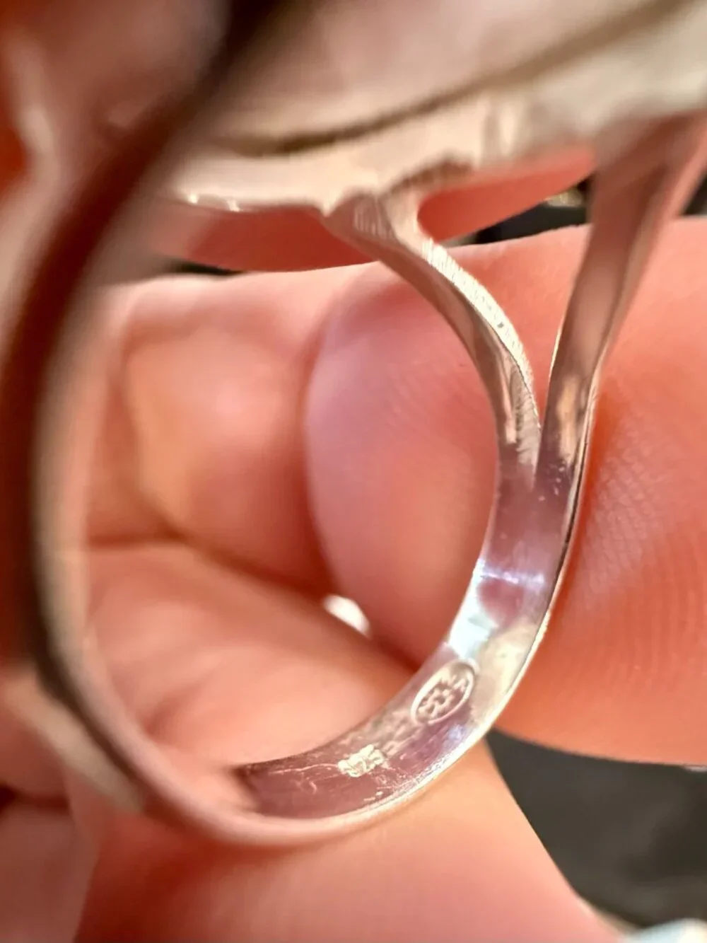 Sterling Silver Moonstone ring
